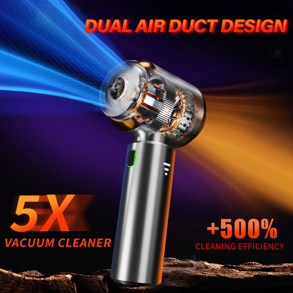 CENRR 2026 New Portable Car Vacuum Cleaner Mini Powerful Vacuum Cleaner for Home Appliance Handheld Blower Car Cleaner for Car