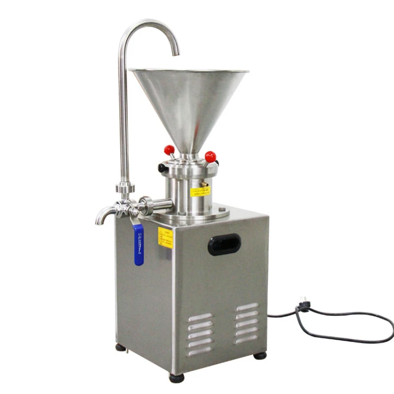 Colloidal Chocolate Bean Jam Crushing Grinder JMC60 Stainless Steel Peanut Mozzarella Grinder 220V/110V Vertical Refiner