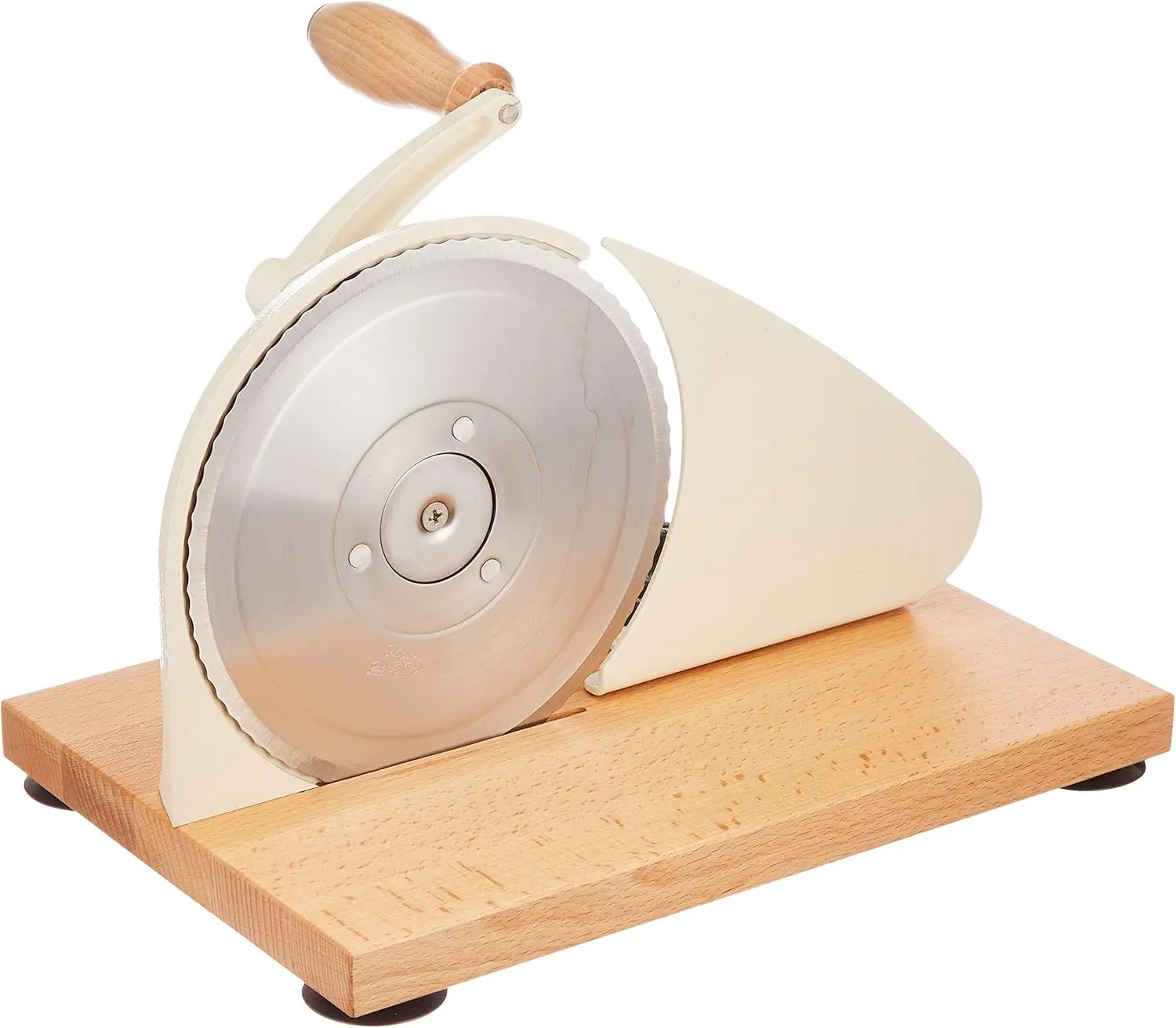 Classic Manual Bread Slicer, 11.75-Inch by 8-Inch, Cream