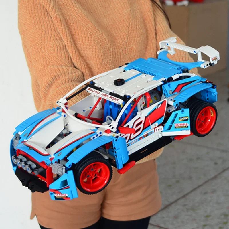 

1005pcs Technical Rally Car 1:10 Model Building Blocks Sets Educational DIY Bricks Toys Fit 42077