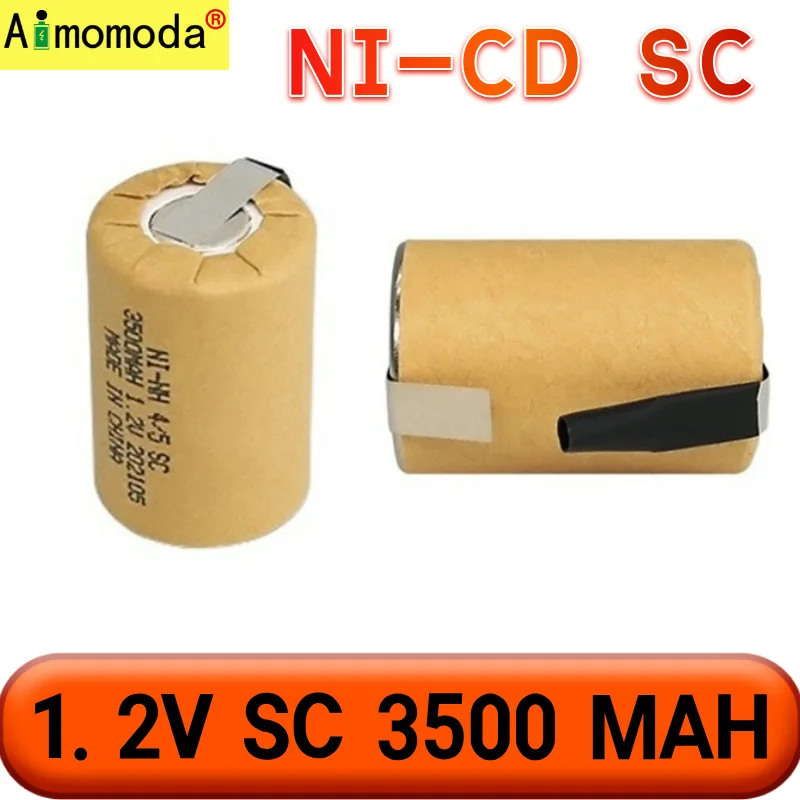 100% Free Shipping Rechargeable Battery 2024 NEW High Quality 1.2V SC 2800MAH NI-CD Suitable for Electric Screwdrivers, Etc