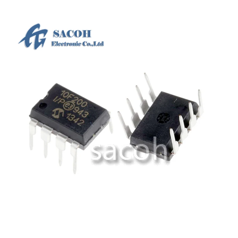 

(SACOH Electronic Components) PIC10F200-I/P 10Pcs 100% IC Chip integrated circuit
