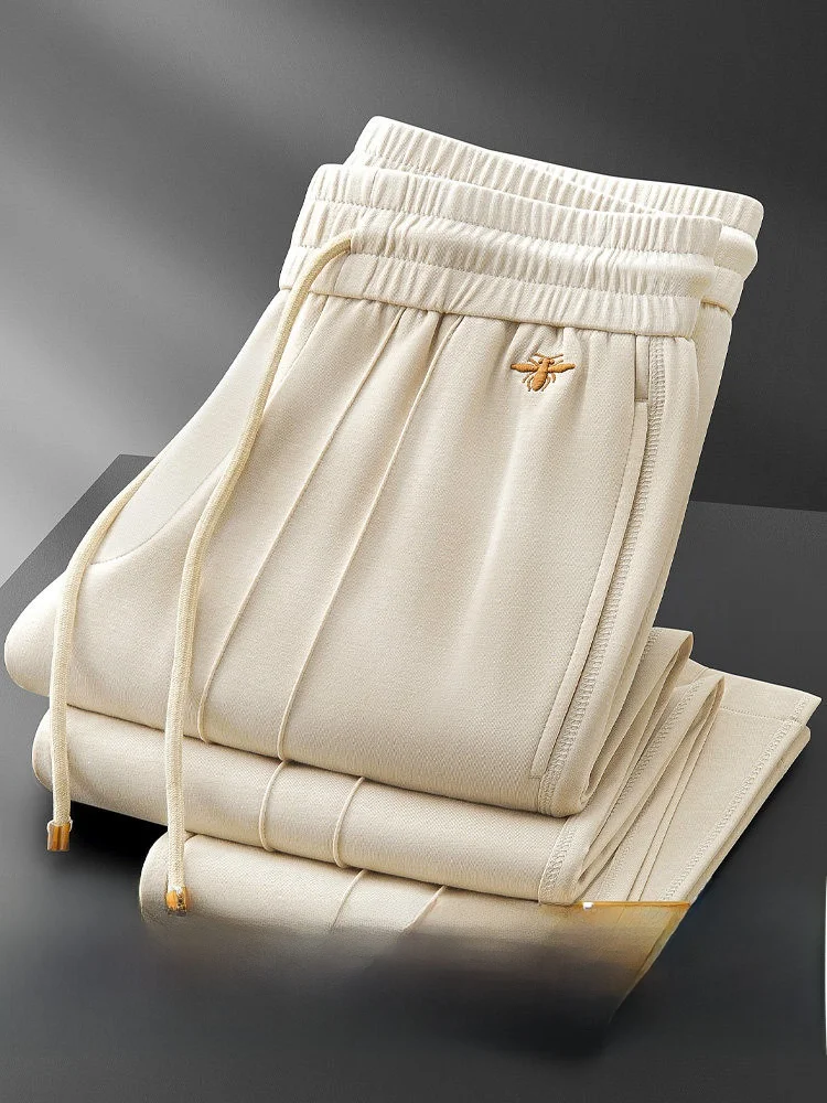 

Summer Thin Air Layer Modal Sport Pants Men's Casual Sweatpants Elastic Waisand Comfortable Breathable Low Stretch