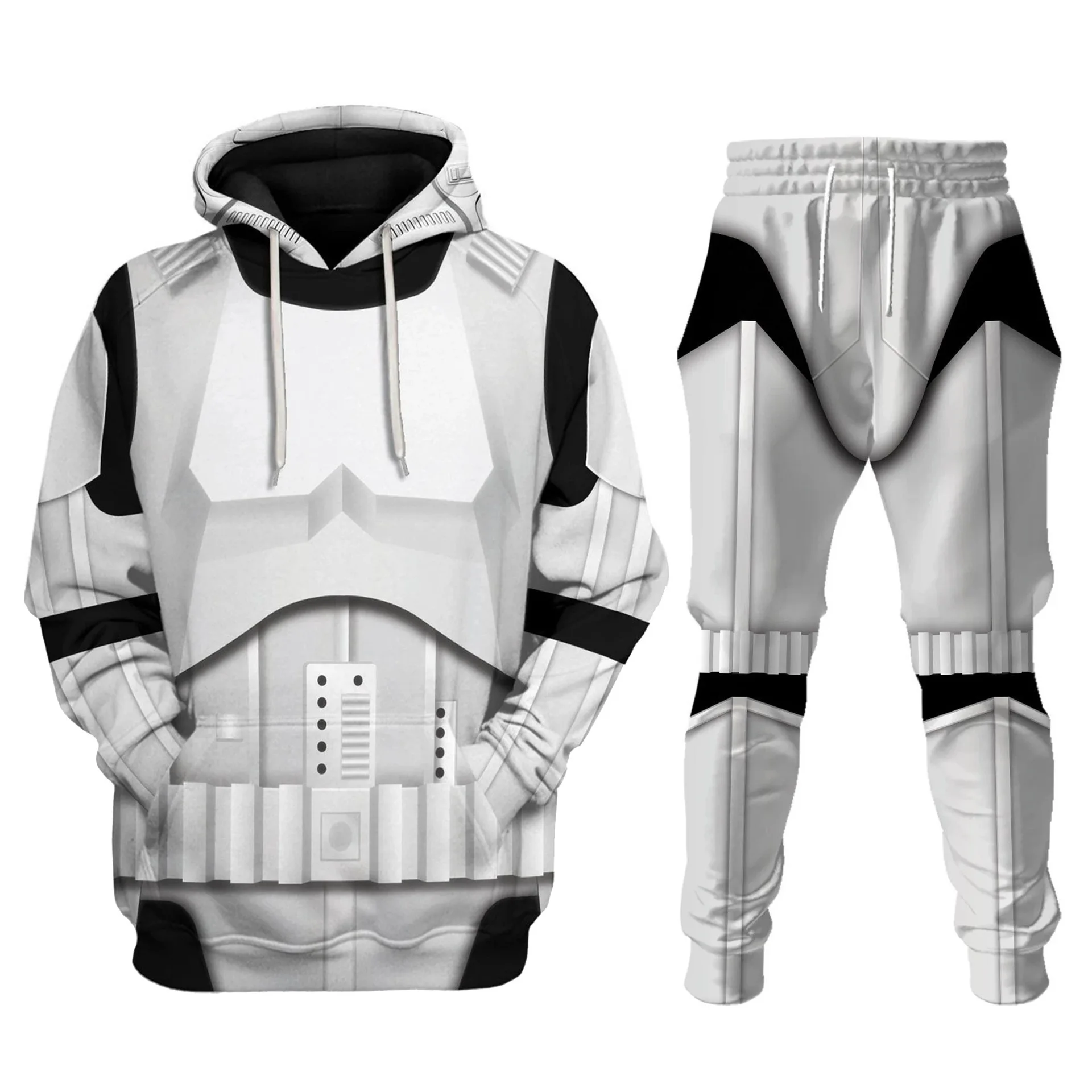 

Autumn Space Battle Cosplay 3D Printed Hoodie Suit Men Sweatshirts Sweatpants Fashion Two Piece Tracksuit Set Men's Clothing