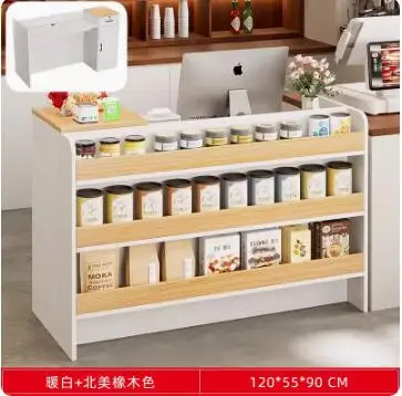 Convenience store supermarket snack cash register mother and child store pharmacy counter store Simple modern small fruit store