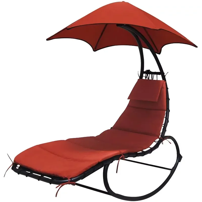 High Quality Wholesale Floating Chaise Canopy Swing Lounge Chair Hammock Arc Stand Air Porch Stand Lounger Chair