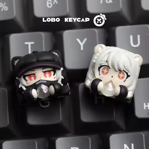 Delta Force Luna Hacker Claw Game Merchandise Personality Custom Creative Keycap Mechanical Keyboard Attachment Keycap Decor Esc