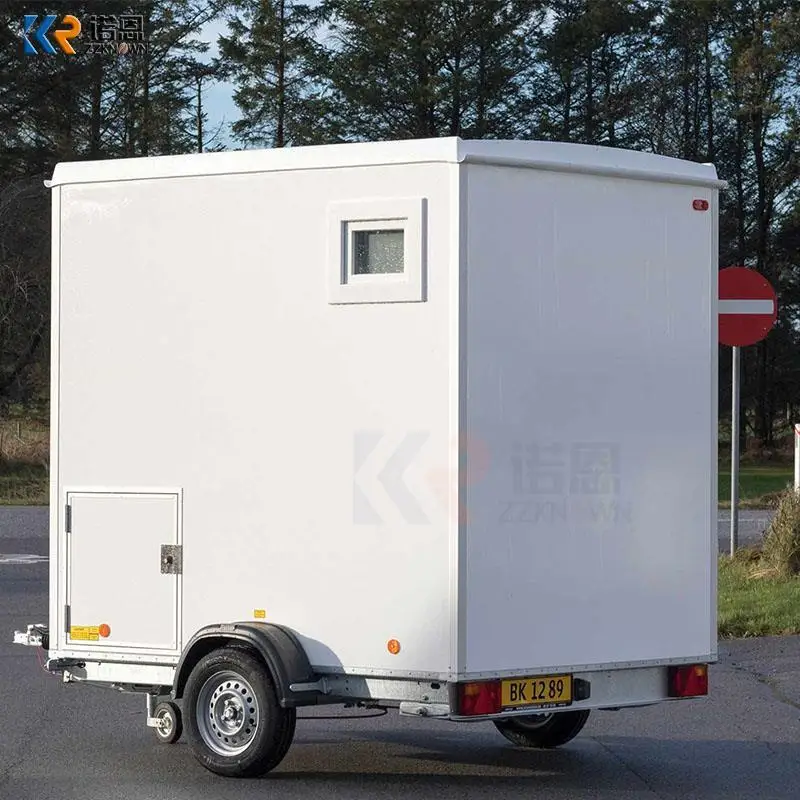 Portable Shower Toilet Trailer Luxury Restroom Trailers Portable Toilet Shower High Standard Various Application Scenarios