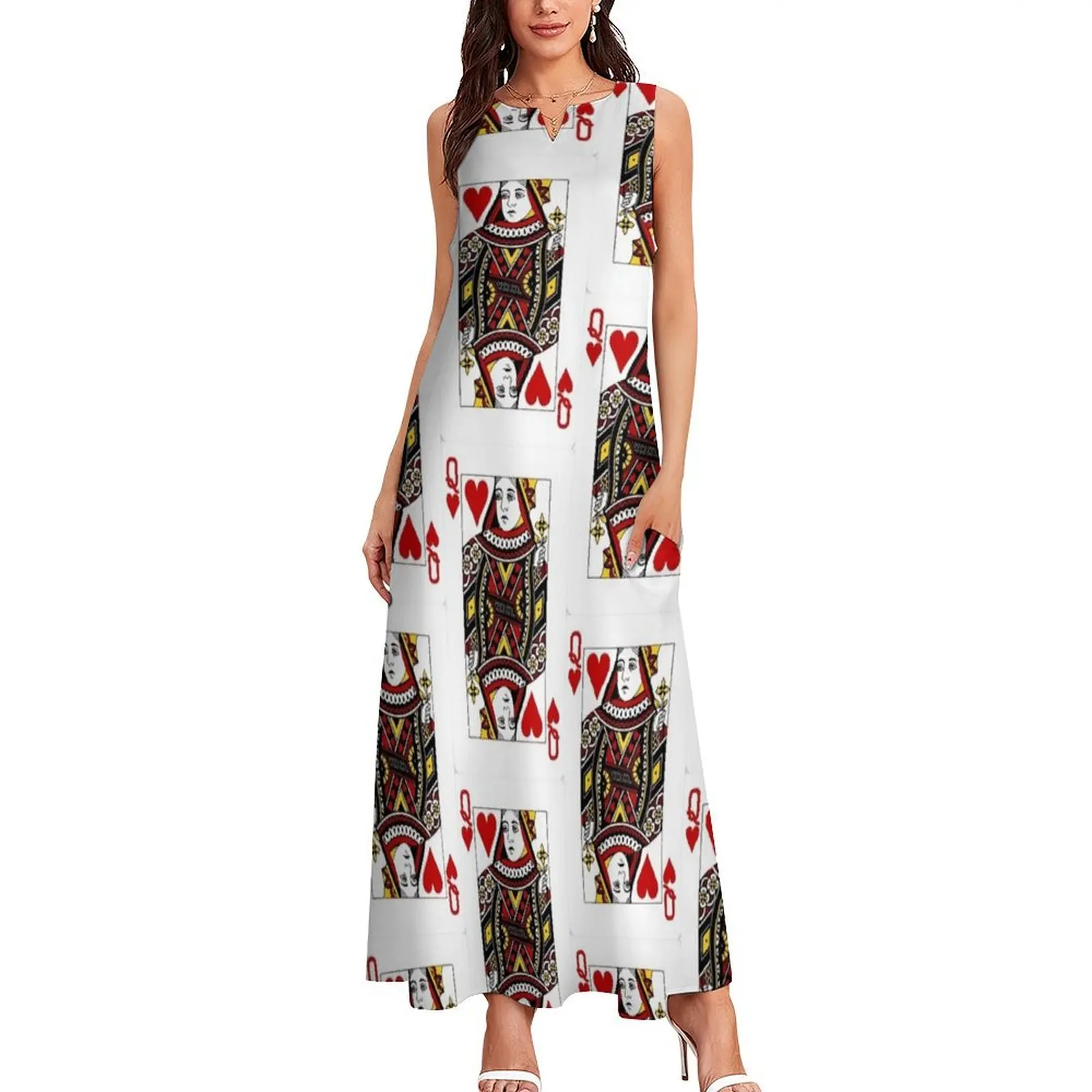 Queen of Hearts Collection Long Dress women