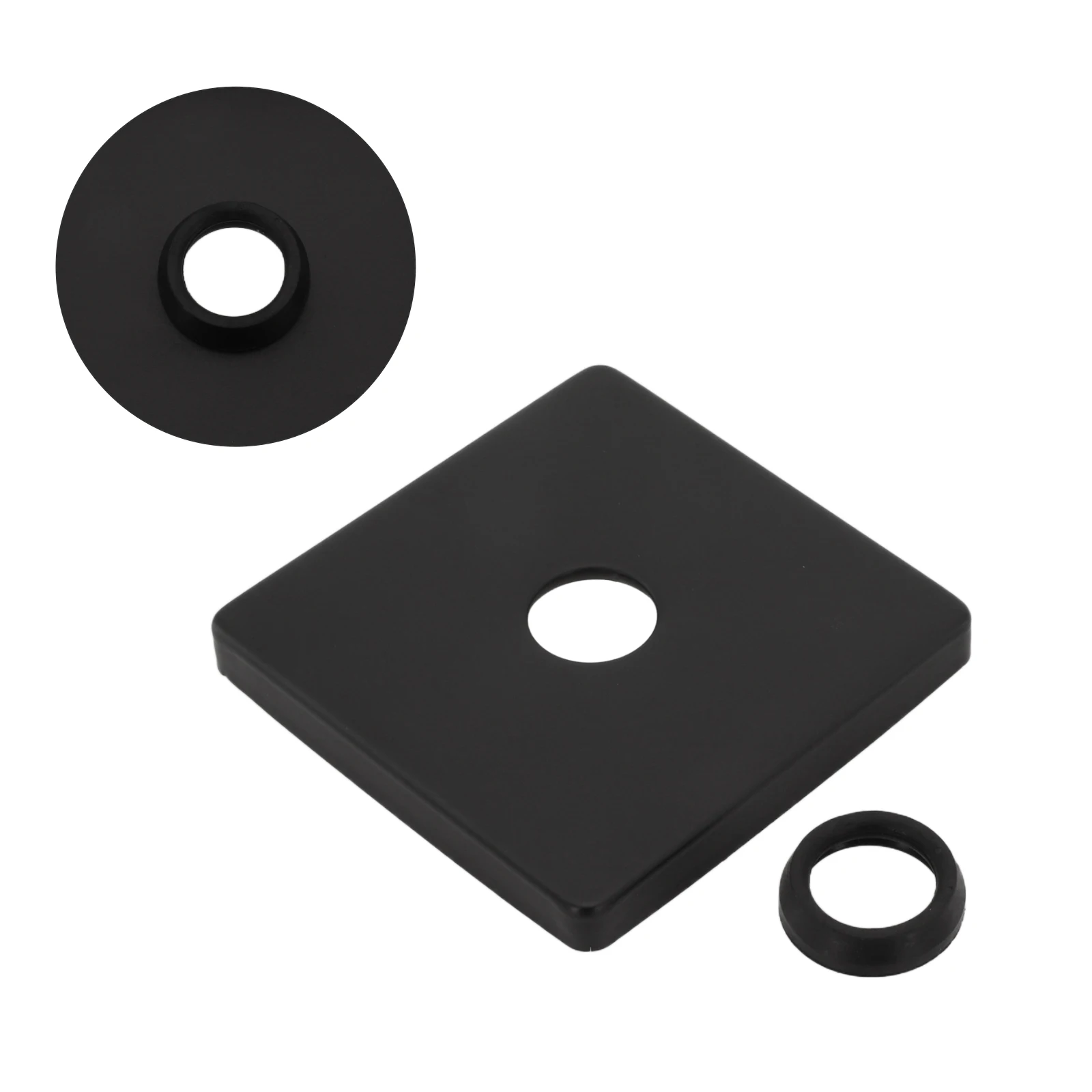 

Stainless Steel 3.5 Inch Tub Drain Flange Cover for Modern Bathroom Shower Applications with 10mm Height Profile