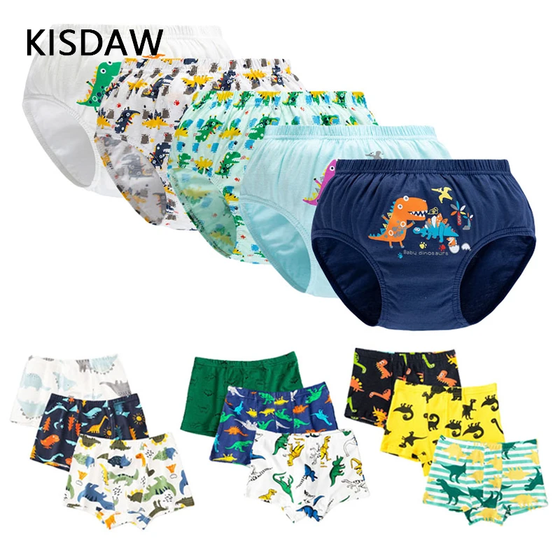 Multipack Children Boys Boxer Briefs Cotton Kids Underwear Boy Panties Cotton Boys Underpants 2-14 Years Boxershorts Breathable