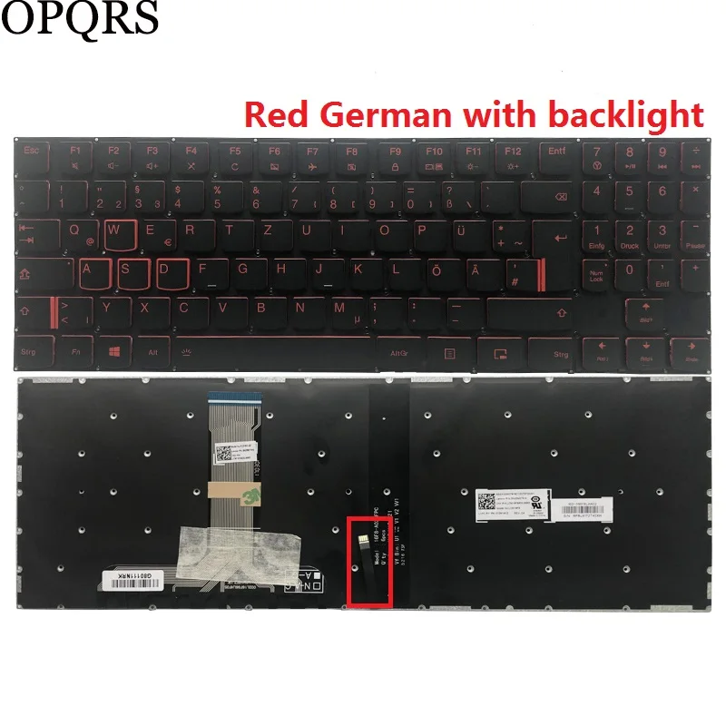 NEW Russian/US/UK/Spanish/Latin/German laptop keyboard for Lenovo Legion Y540-15IRH Y540-17IRH Y545-PG0 Y530-15ICH Y7000P-1060
