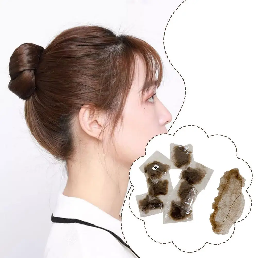 

Reusable Invisible Hair Net Wig Bag Women's Hair Nets Invisible Elastic Edge Mesh Comfortable Girls Realistic Hair Net