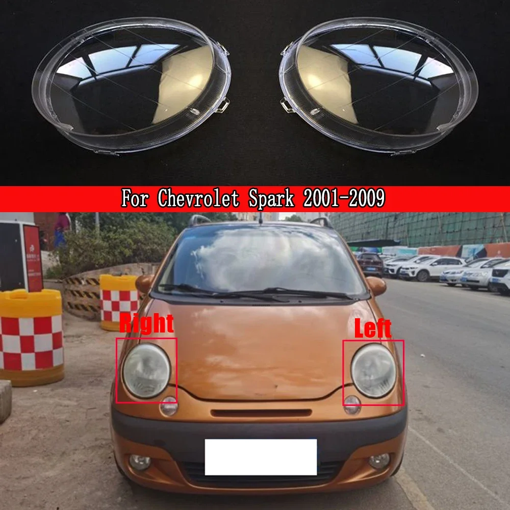 

Для Chevrolet Spark 2001-2009 прозрачная крышка фары корпус фары прозрачные линзы из плексигласа замена оригинального абажура