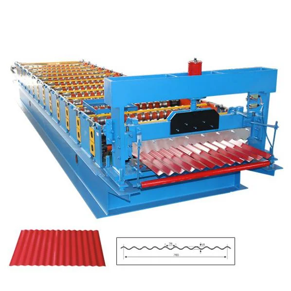 Prefabricated House Roll Forming Machine with Roof Sheet Machine and Tile Making Machine for Modular Construction