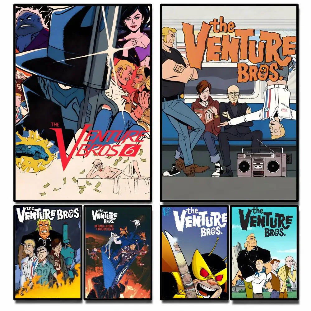 Anime The Venture Bros Poster High-definition  stickers, suitable for bedroom, living room, home decoration