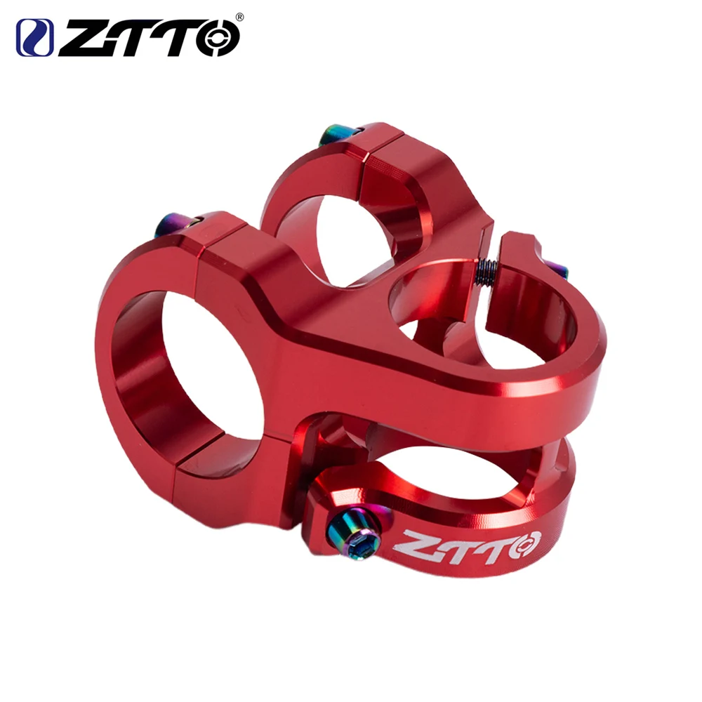 ZTTO MTB Forged Aluminum Alloy 35mm Stem 0 Degree Durable Side Lock for 28.6mm fork 31.8mm Handlebar High Strength ZT38 Bicycle