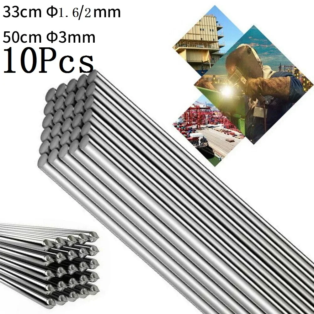 Silver Aluminium Welding Rods 10 piece 33cm/50cm 500mm/330mm Low Temperature Pack Set Soldering 10Pcs Easy Melt Solder