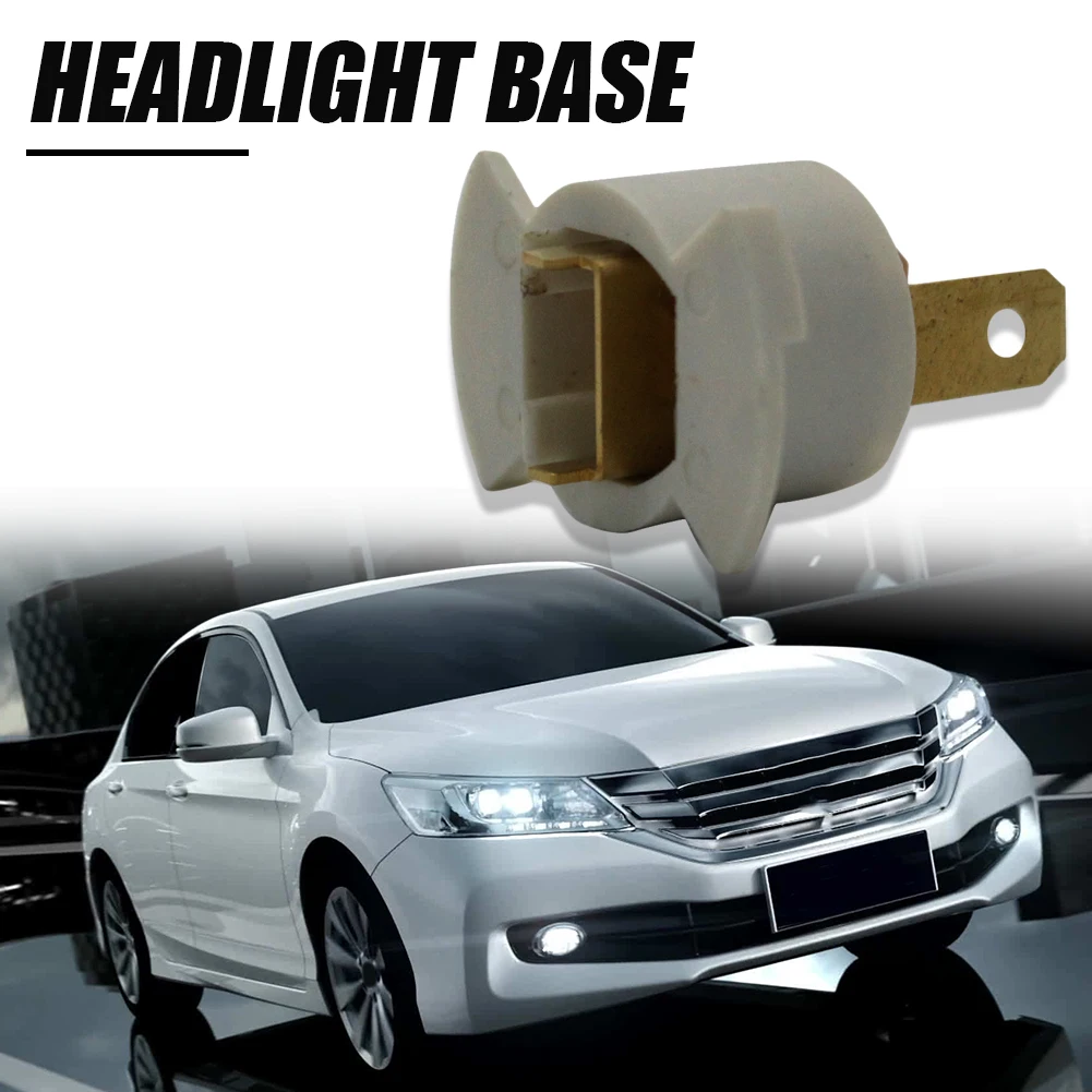 Classic Colors H1 Halogen Headlight Bulb Socket Simple Enduring Holder for Honda CR-V 05-06 Prelude 1997-2001
