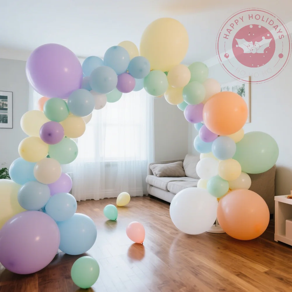 

Macaroon Wedding Balloon Inflatable Helium Latex Balloons Birthday Party Decoration Color Ballon Arch Arrangement Kids Globos