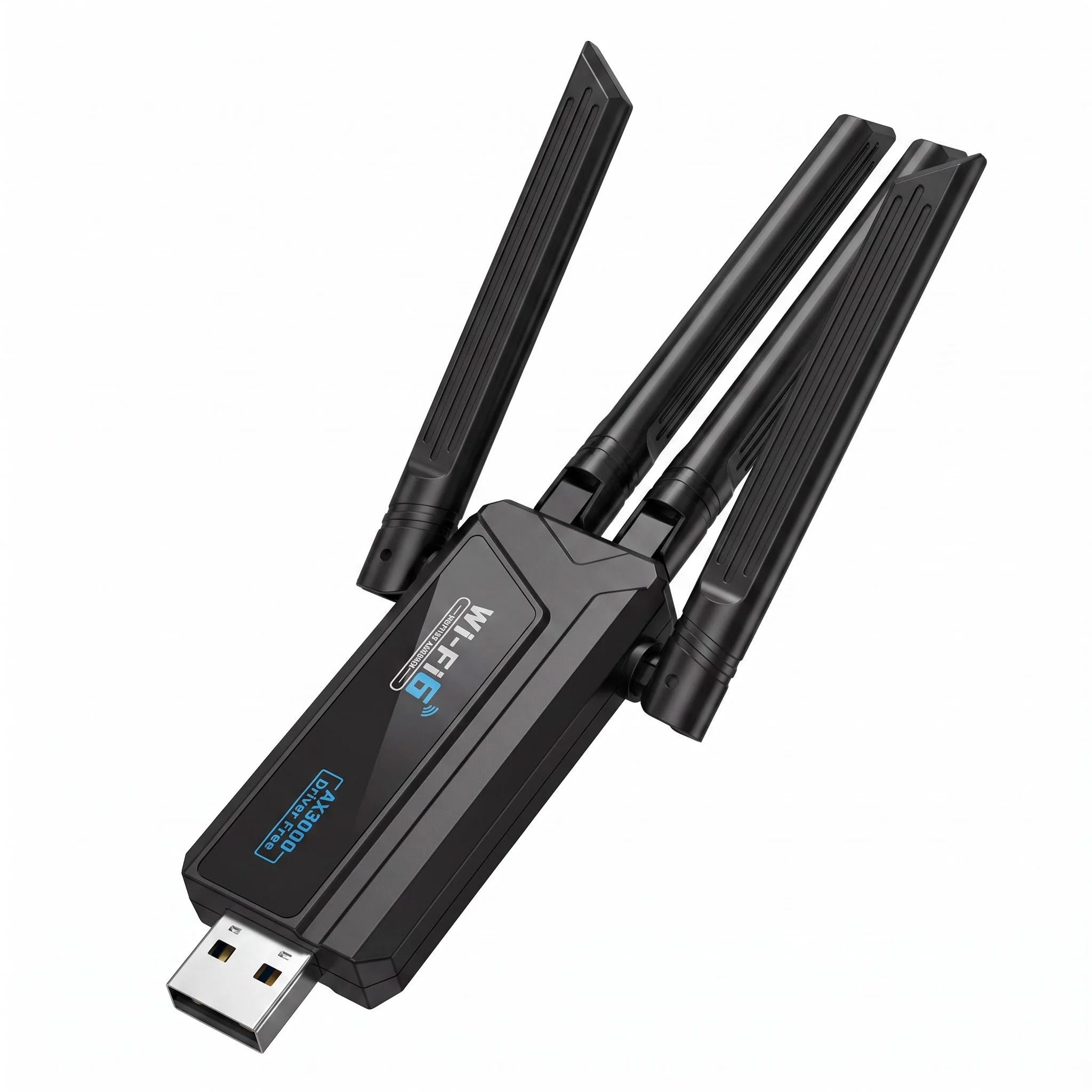 USB WiFi 6 Bluetooth 5.4 Adapter 600Mbps Dual Band 2.4G/5.8G Wireless Dongle for PC Laptop Plug & Play