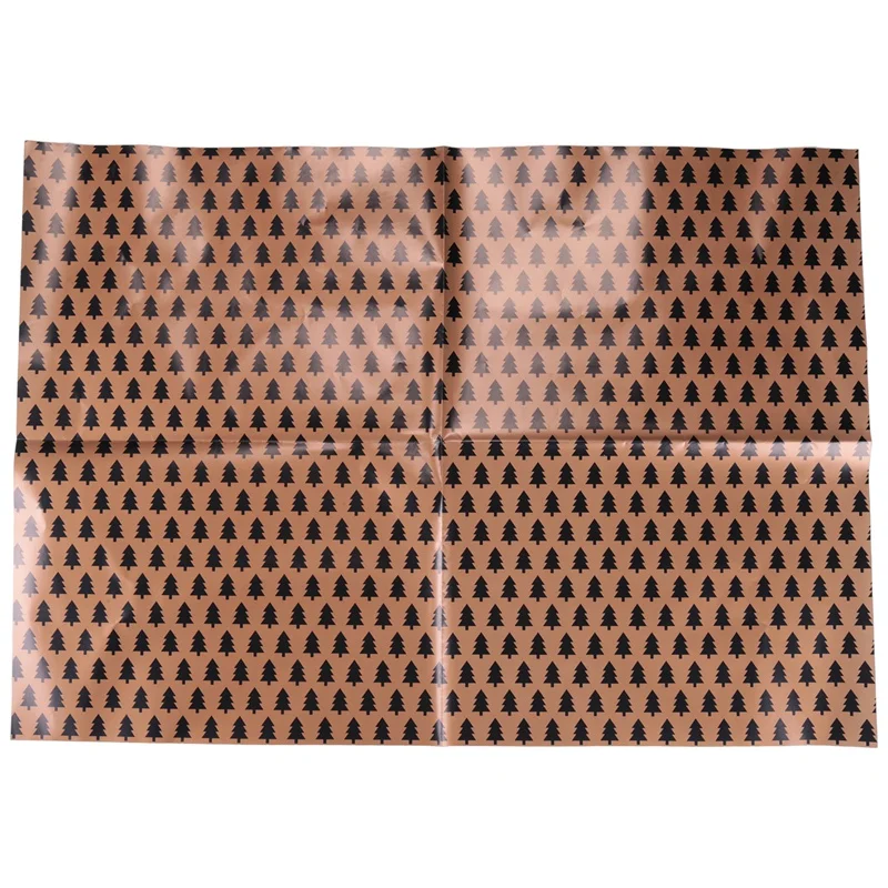 12 arkuszy świątecznego papieru do pakowania, papier do pakowania prezentów z 6 różnymi wzorami, papier do pakowania na Boże Narodzenie