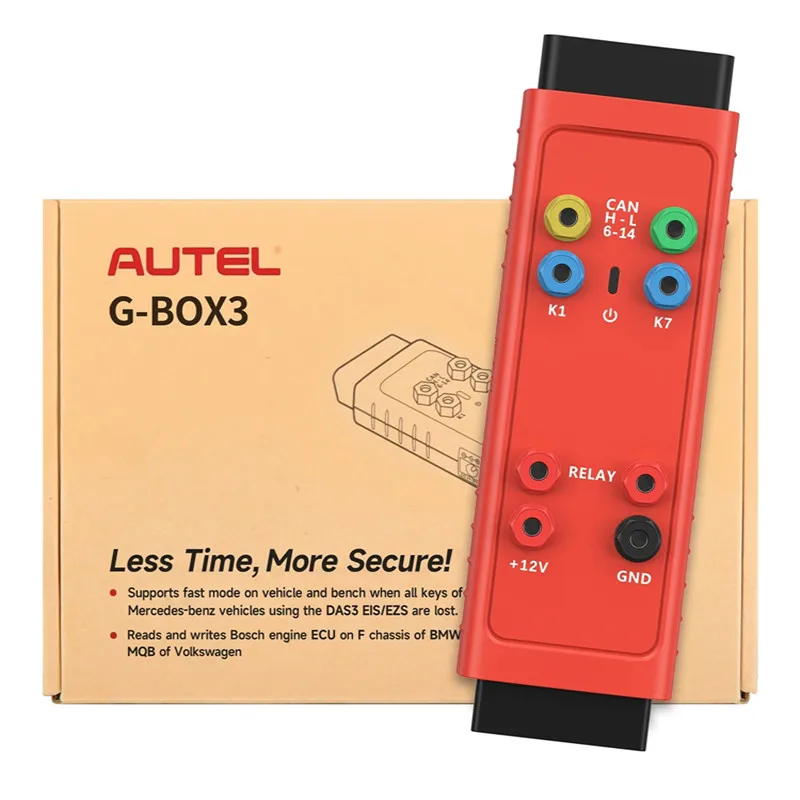 Autel G-BOX3 G-BOX2 Key Programming Accessory Tool For Mercedes Benz All Key Lost Work With MaxiIM IM608/IM508/IM608Pro