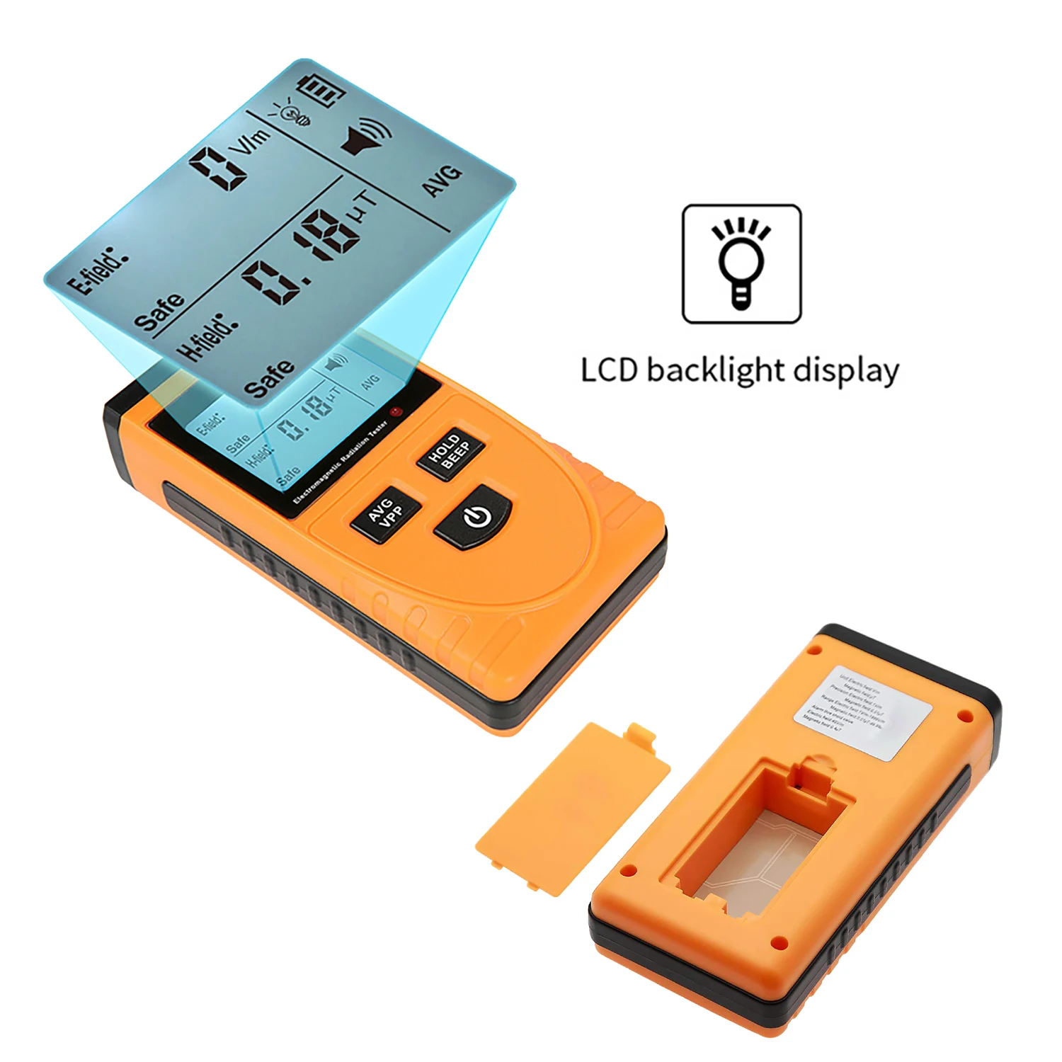 GM3120 Electromagnetic Radiation Detector Tester Meter Handheld Counter For Electric Field Emission Measurement Tool