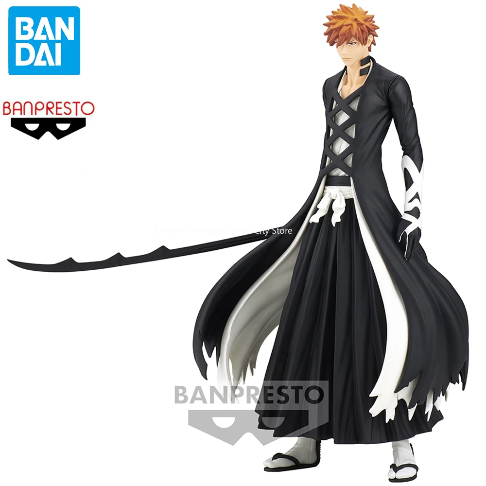 

Bandai Banpresto Bleach Kurosaki Ichigo Solid And Souls Series Anime Figure Collectible Action Model Toys