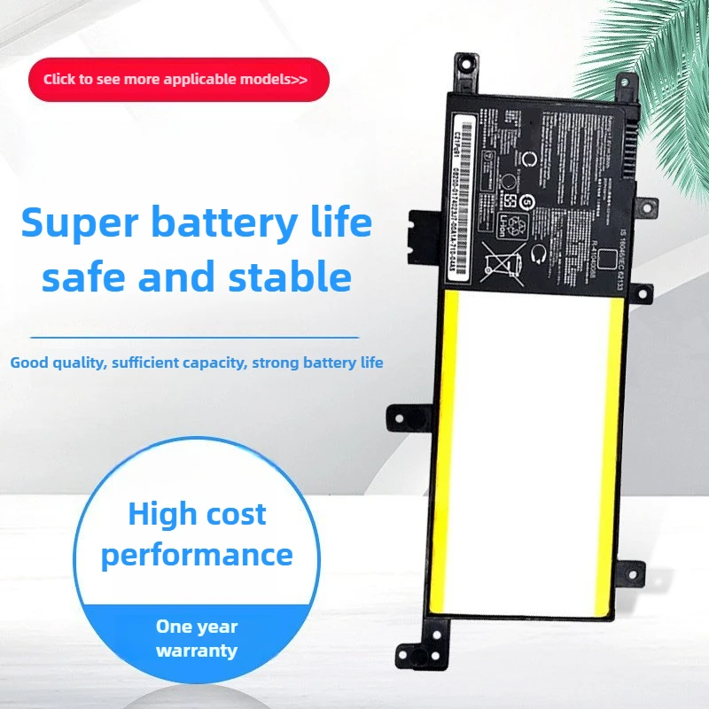 ل Asus A580U X/R542U V587U FL8000U بطارية الكمبيوتر المحمول C21N1634 7.6v 4800mah