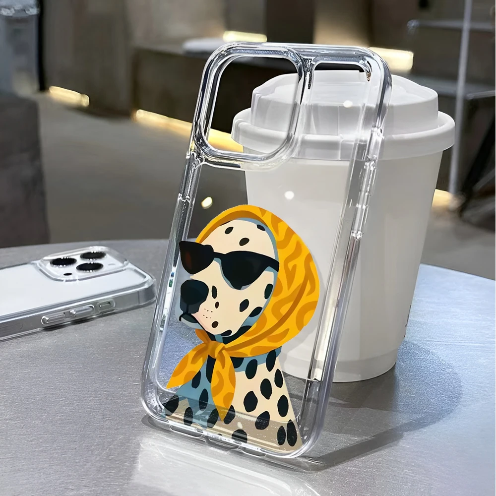 Phone Case For iPhone 17 16 Pro Max 15 14 13 12 11 Plus 16 17 Soft Cover Play cool puppy For iphone Air Case Cover