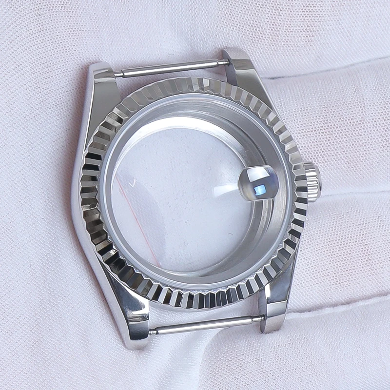 NH35 Watch Accessories 36mm/39mm Watch Case Stainless Steel For Seiko NH35 NH38 NH36 Movement 28.5mm Dial Datejust Oyster Parts