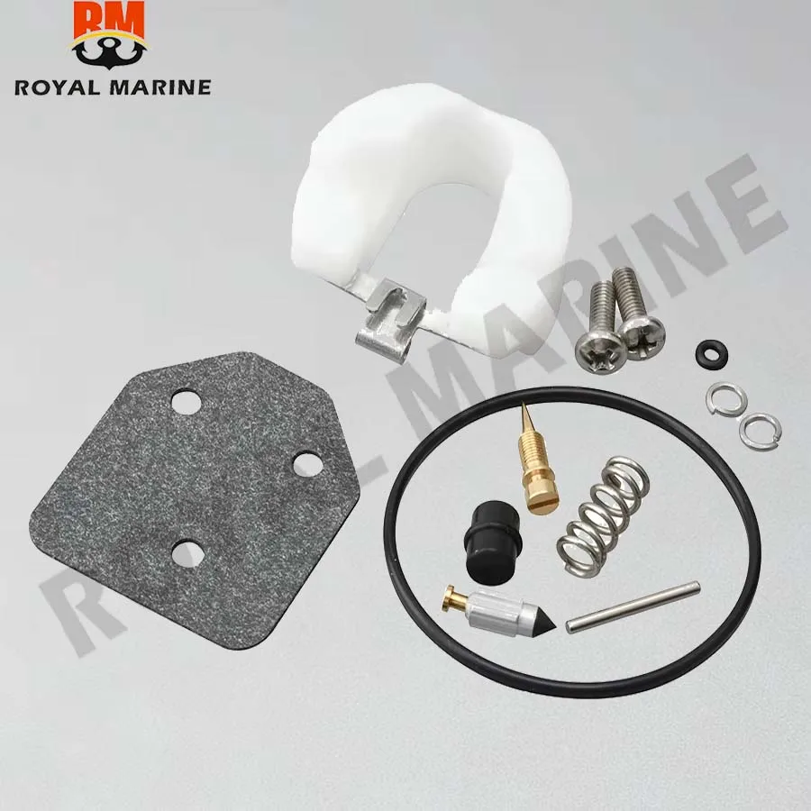 

Boat Engine Carburetor Repair Kit 67D-W0093 for Yamaha 4 Stroke 4HP F4 Outboard Motor 67D-W0093-00-00 67D-W0093-01 18-7736