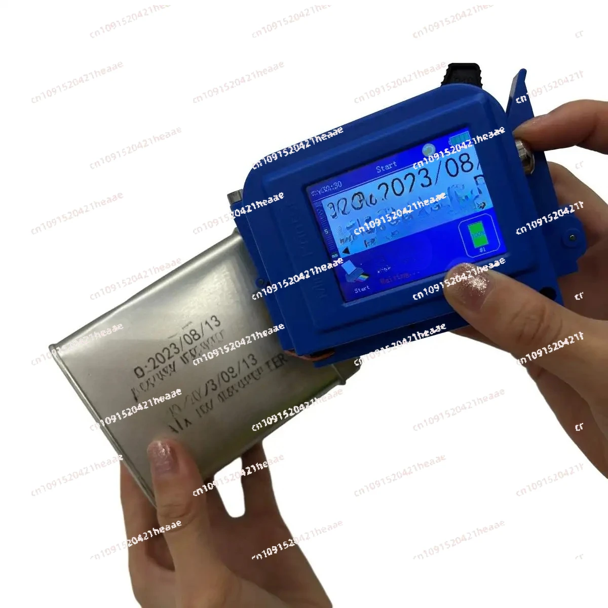 

Suitable for Mini Hand Held Date Coder for Pet Bottles Portable Handled Inkjet Expiration Date Printer on Label