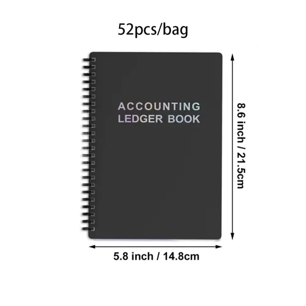 A5 Accounting Book 50pcs/book of High Quality Office Supplies Simple Ledger 100g High Quality Writing Paper Waterproof Material