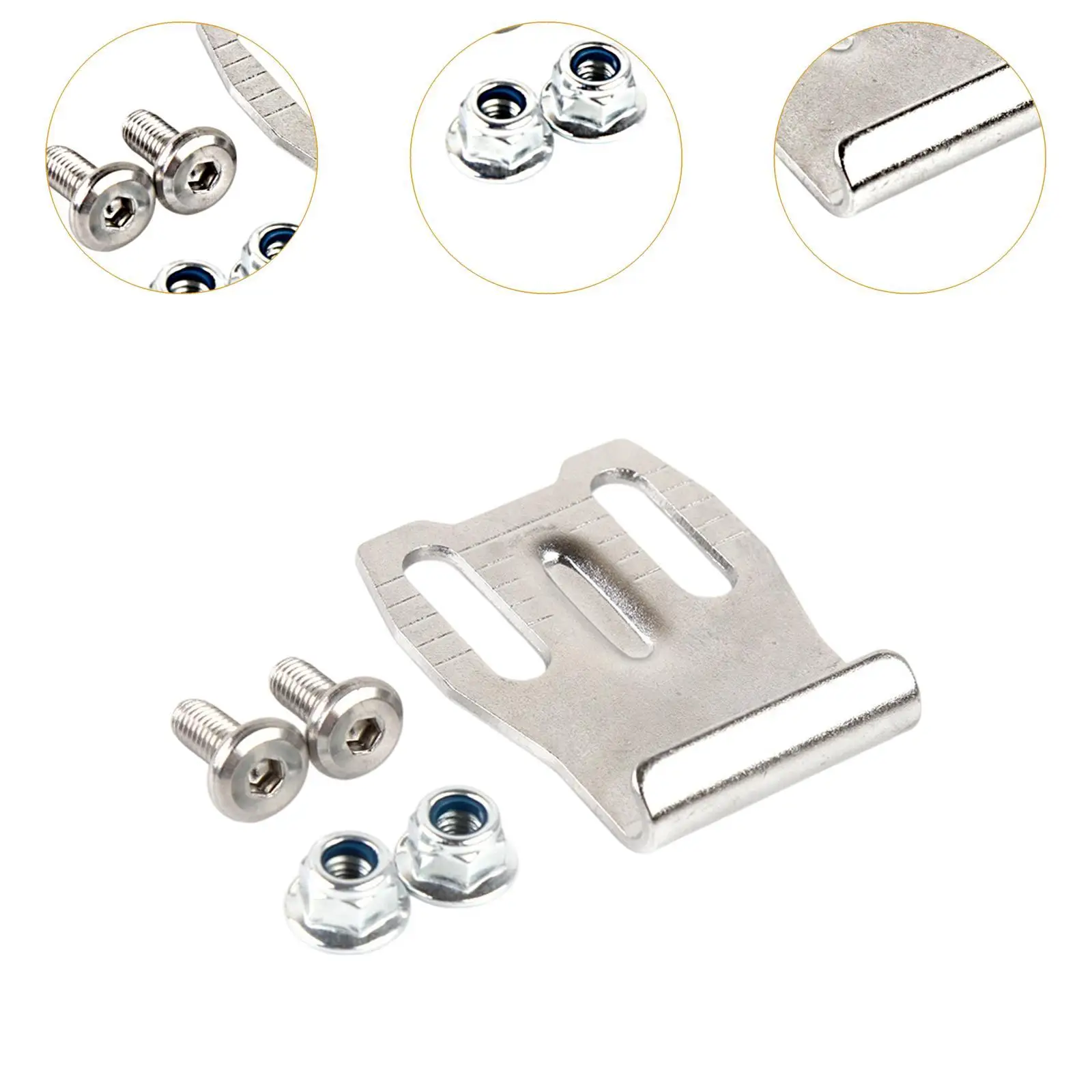 أجهزة ملحقات الدراجة النارية لـ 28L/45L/55L/80L/85L/100L سريعة الإصدار قوية مع خطاف مسامير لقوس رف ذيل الجذع