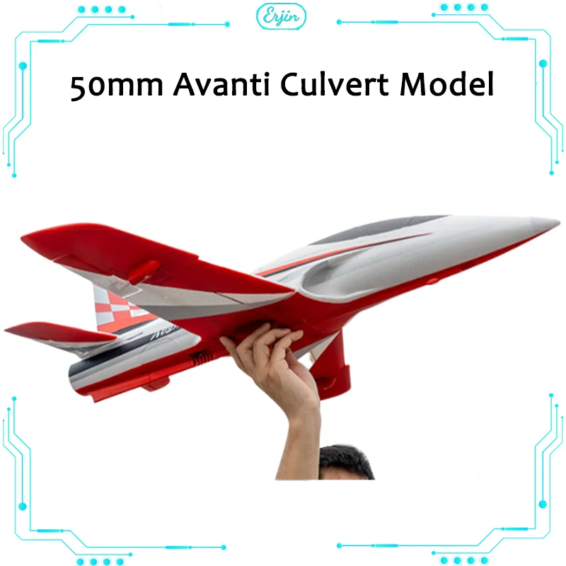 Blue Arrow 50mm Avanti Culvert Advanced Outdoor Hand Throwing Aircraft Model Fixed Wing Image True Electric Remote Control