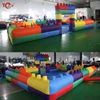 Piscina inflable de bolas flotantes, juguetes coloridos 2 en 1, 6x4x2mH 1