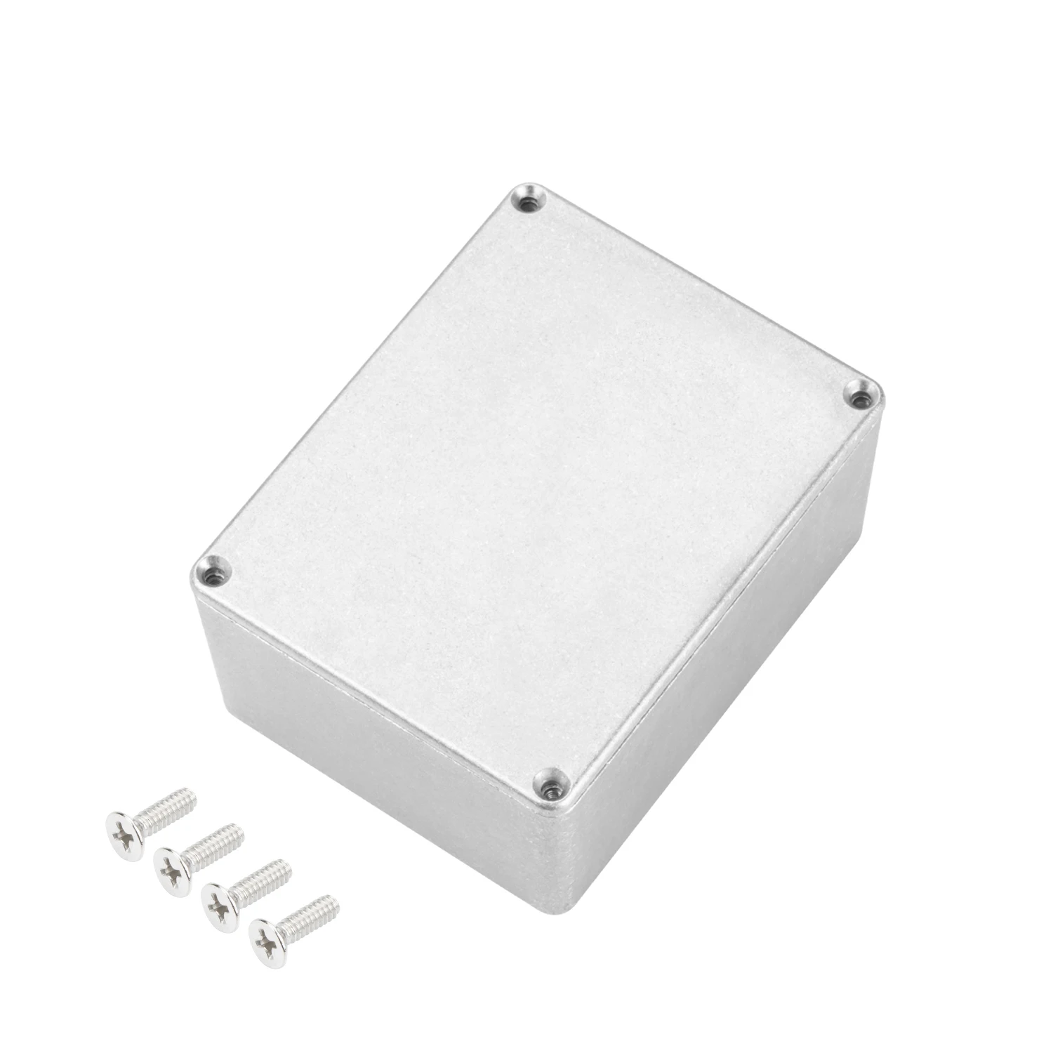 

Корпус педали эффектов для гитары, литой под давлением металлический алюминиевый корпус Stomp Box, простой алюминиевый корпус для педалей эффектов для электрогитары DIY