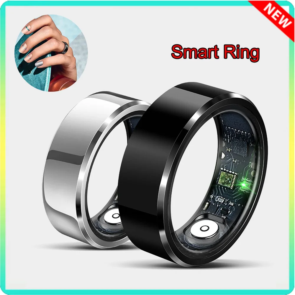 

2025 R6Pro Smart Ring for Men ,Heart Rate, Blood Oxygen,Sleep Tracker, woman's health rings ,For iphone& Android Ring