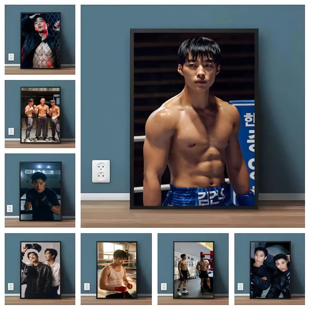 Boxing TV series B-Bloodhounds Poster Pegatina artistica HD autoadhesiva impermeable para salon dormitorio
