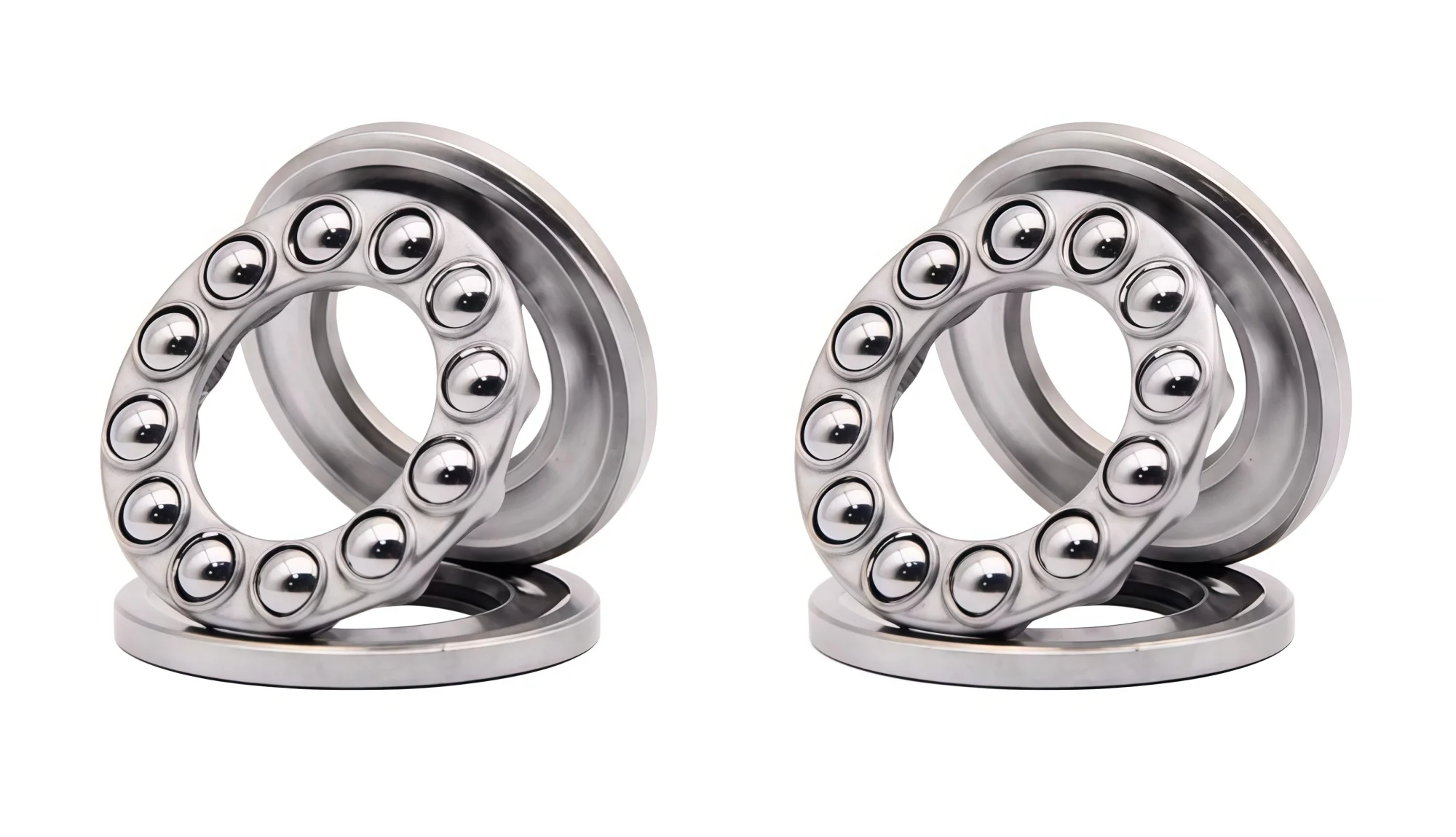Flat Thrust Ball Bearing 51100 Series Precision Mechanical Components for Industrial Use