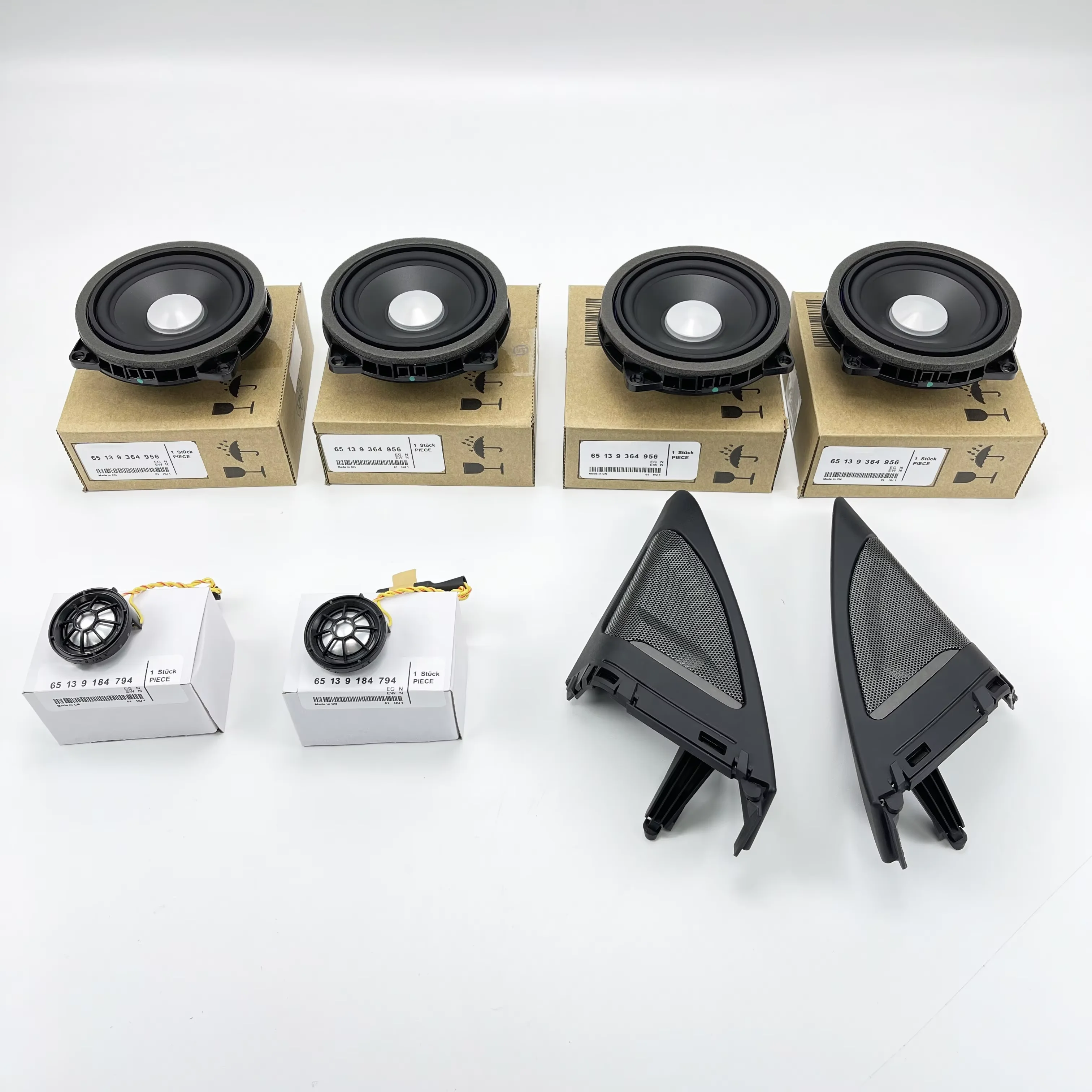 Für BMW F34 GT 3er Serie Auto-Hochtöner Mitteltöner Subwoofer Original-Horn Lautsprecher Audio-Abdeckung Leistungsverstärker Bass-Kit