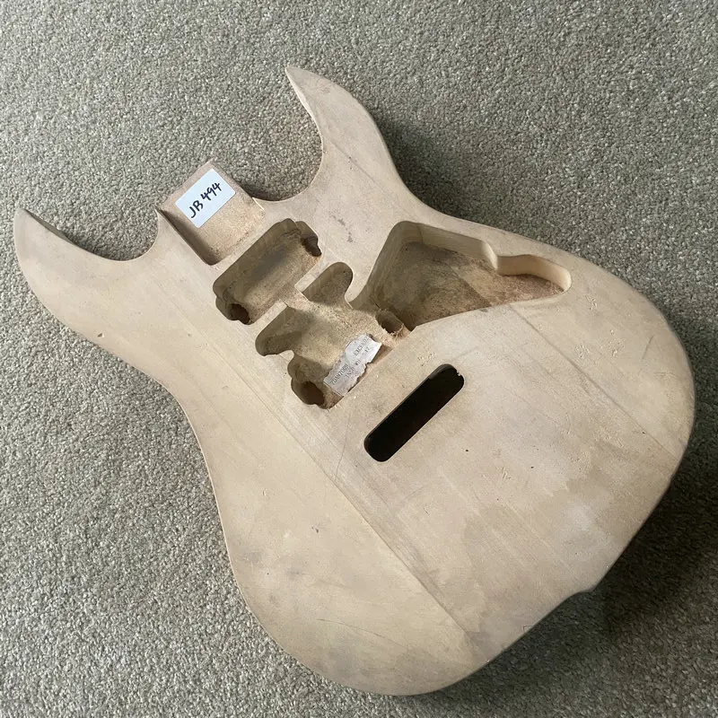 

JB494 Active Pickups 6 String Electric Guitar Body Custom Pickups+Bridges in Solid Basswood Right Hand DIY Replace USE