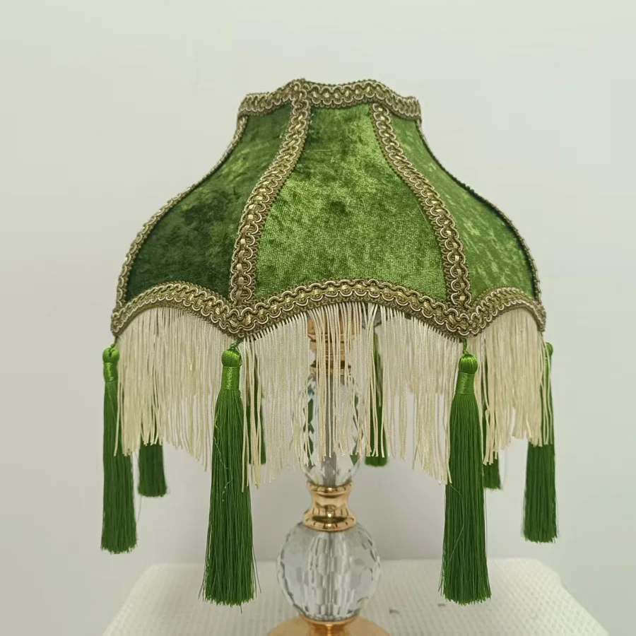 green-tassel-lampshade-gold-jacquard-tassel-princess-suitable-for-table-lamp-and-floor-lamp-accessories