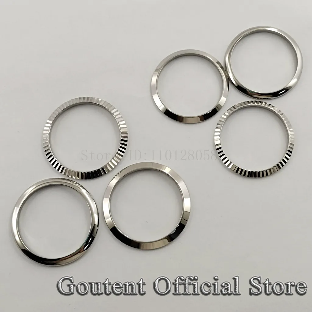 Goutent High Quality Steel Watch Bezel For 36mm/40mm Watch Case Ring Replacement