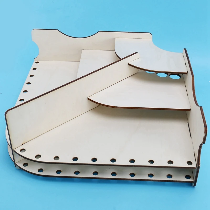 منظم تخزين زجاجة صبغة خشبية ، طلاء ملون ، رف حامل فرشاة حبر ، حامل وحدات ، رف مدرسة ، 2X ، 81 فتحة