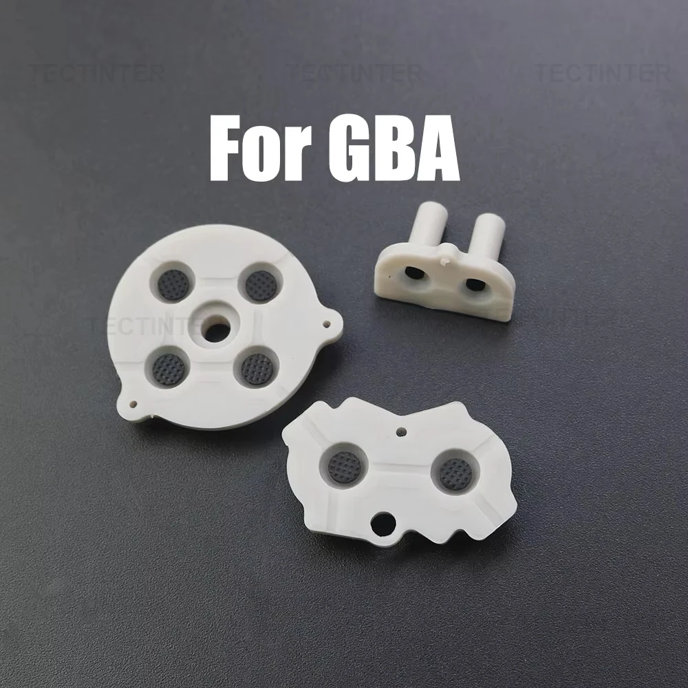 1Set For GBA Rubber Button Conductive Pads For Game Boy Advance Game Console Keypad A-B D-pad Start Select Buttons Accessories