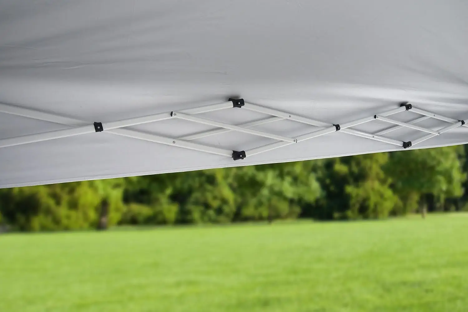 Commercial 10 x 10 ft. Straight Leg Canopy, White, Customized