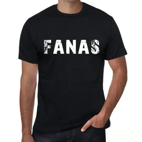 ULTRABASIC Homme Tee-Shirt Fanas Fanas T-Shirt Graphique Éco-Responsable